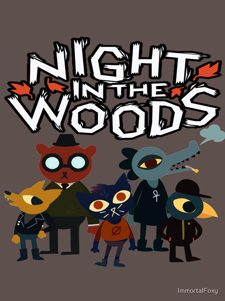 Night in the woods с кем тусить