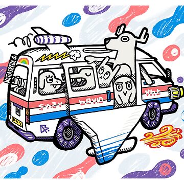 Artwork thumbnail, Thunder Jet Van by matiasreba