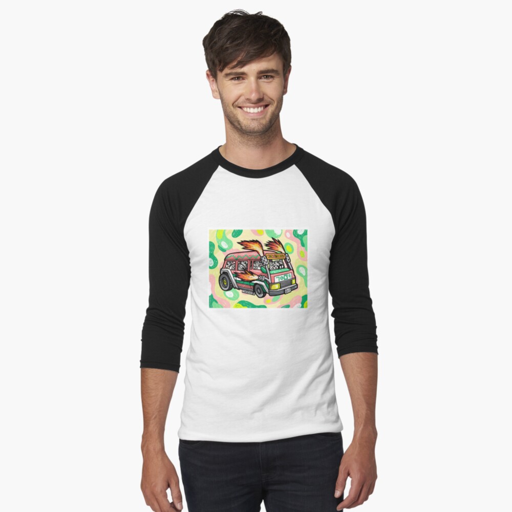 Item preview, Baseball ¾ Sleeve T-Shirt designed and sold by matiasreba.