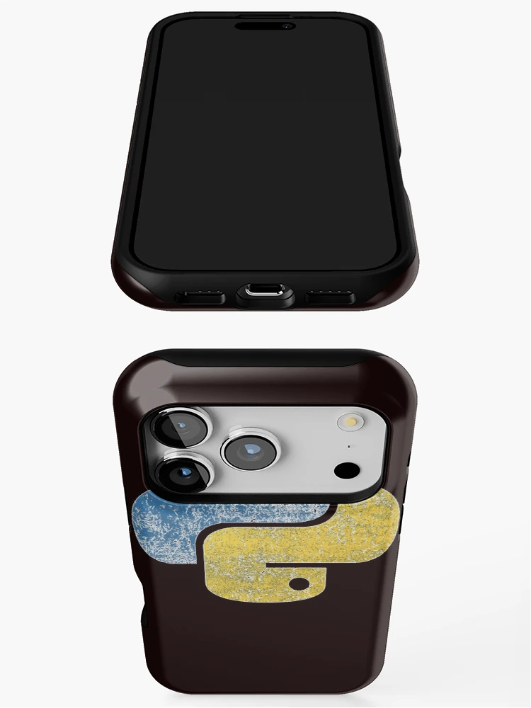 Thumbnail 3 of 4, iPhone Case, Python Logo Programming Language designed and sold by SamGreathouse.