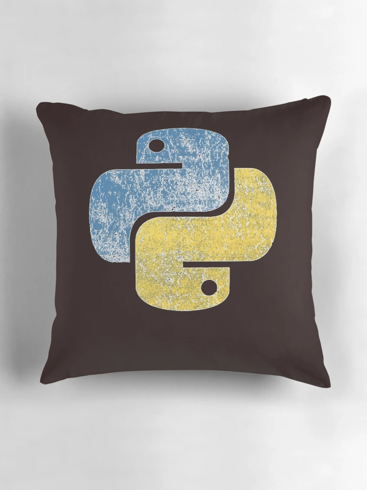 Thumbnail 3 of 4, Pillow, Python Logo Programming Language designed and sold by SamGreathouse.