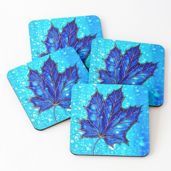 Item preview, Autumn Blues - Leaves designed and sold by Linda Callaghan.