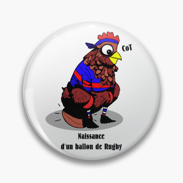 Item preview, BIRTH OF A RUGBY BALL! designed and sold by francoisville.