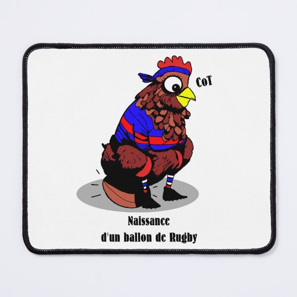 Item preview, BIRTH OF A RUGBY BALL! designed and sold by francoisville.