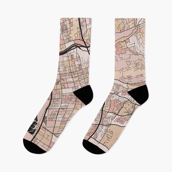 Item preview, Chula Vista Map Pattern in Soft Pink Pastels designed and sold by PatternMaps.