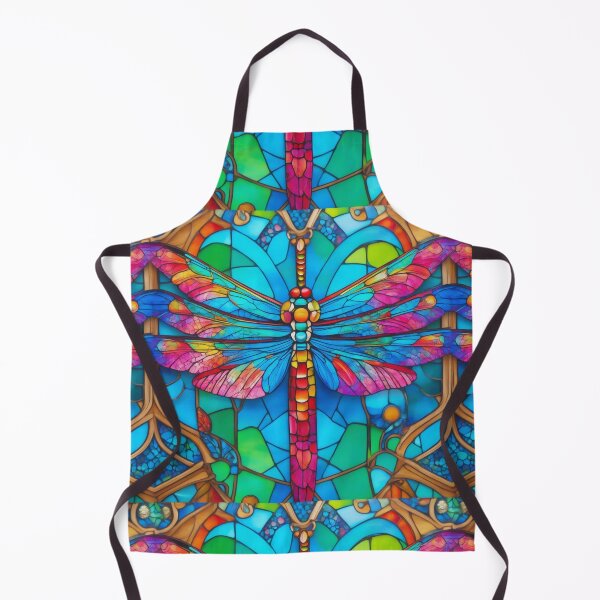 Artikelvorschau, Libelle-Buntglas-Kunst entworfen und verkauft von druidwolfart.