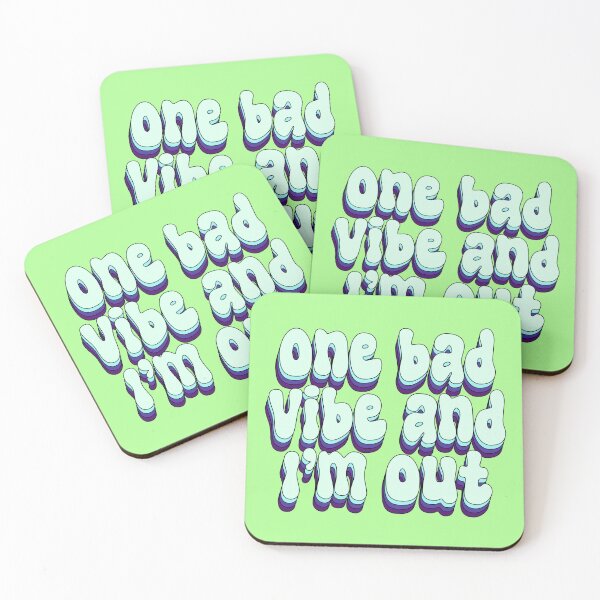 Item preview, One bad vibe and I’m out designed and sold by majin666bkk.