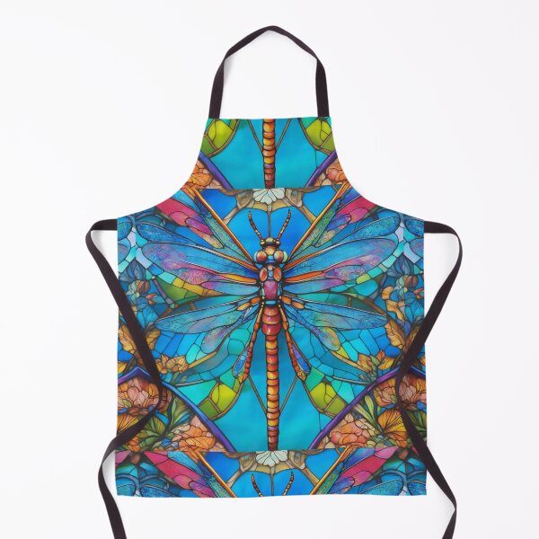 Item preview, Dragonfly Stained Glass Art designed and sold by druidwolfart.