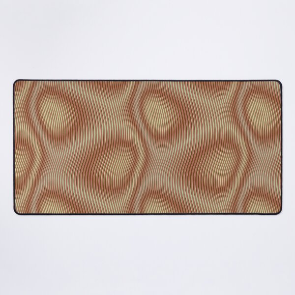 Item preview, Holey Moiré - green-brown designed and sold by drandanArt.