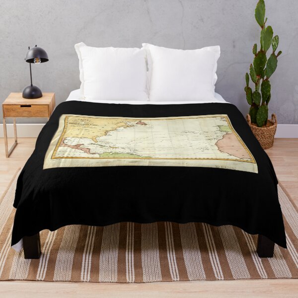 Item preview, Christopher Columbus Voyage Map (1828) designed and sold by fdxjkrsf44.