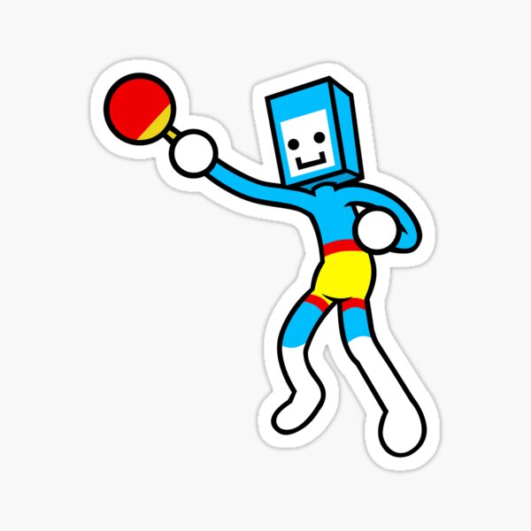 Sticker avec l'œuvre « Rhythm Paradise Échanges rythmés » de l