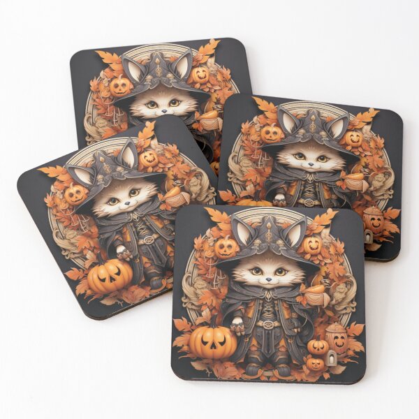 Item preview, Halloween: Pumpkin Spice Fox designed and sold by Digital Contours.