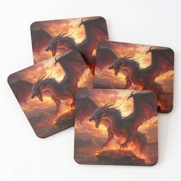 Item preview, Fire Dragon Art 4 designed and sold by JosephMaynarde.