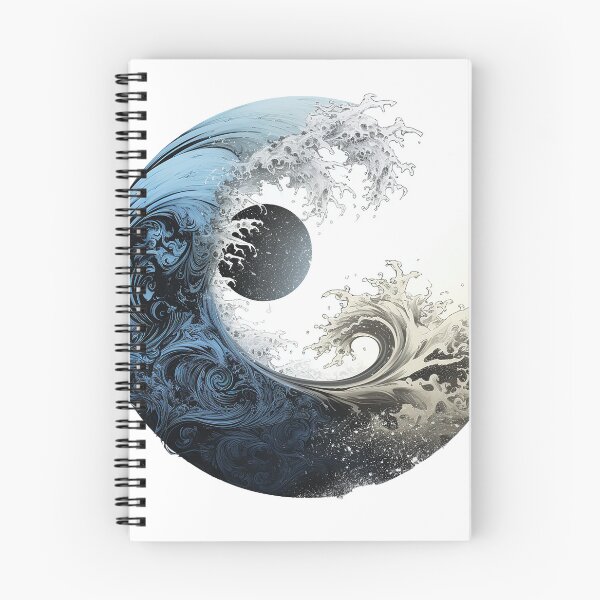 Item preview, Yin Yang Great Wave designed and sold by cooeeman.