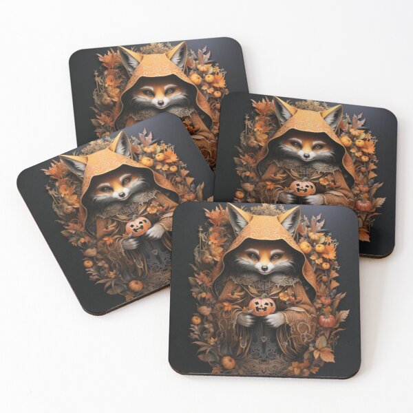 Item preview, Halloween: Fox of the Autumn Night designed and sold by Digital Contours.