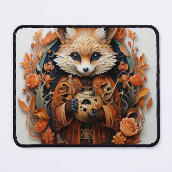 Item preview, Halloween: Woodland Whimsy Fox designed and sold by Digital Contours.