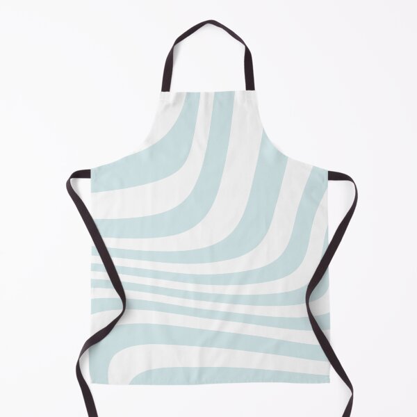 Item preview, Ice blue white wavy lines geometric pattern designed and sold by by-jwp.