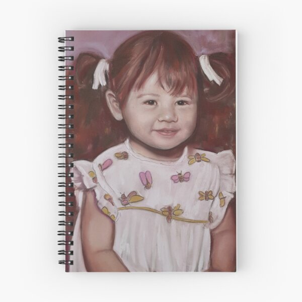 Item preview, A soft pastel drawing of myself as a child on pastelmat designed and sold by JessicaKeegan.