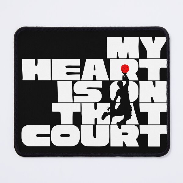 Item preview, My Heart is on That Court, basketbal designed and sold by cocokara999.