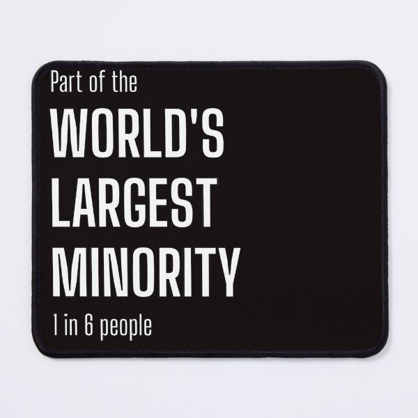 Item preview, Largest Minority  designed and sold by Kary Pearson.