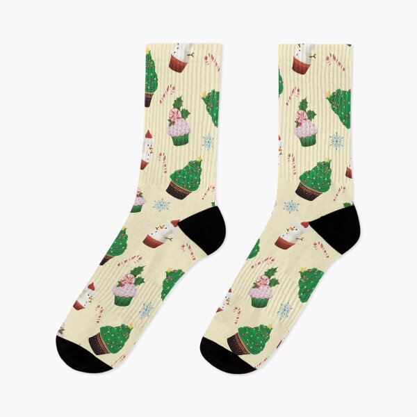 Item preview, Christmas Seamless Pattern on Cream Background designed and sold by JoelmaQ.