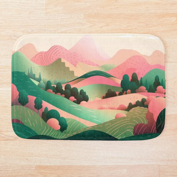 Item preview, Landscape Illustration Print designed and sold by Deepestblue.