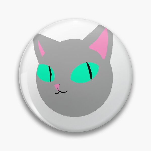 Item preview, light gray cat designed and sold by RocketSur950.