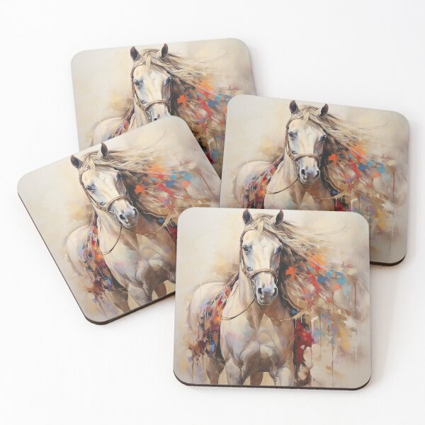 Item preview, Cremello Horse designed and sold by Elisabeth Lucas.