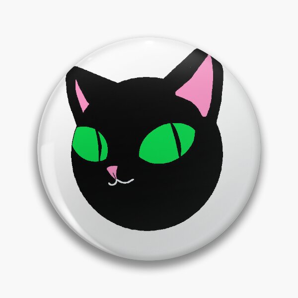 Item preview, black cat designed and sold by RocketSur950.
