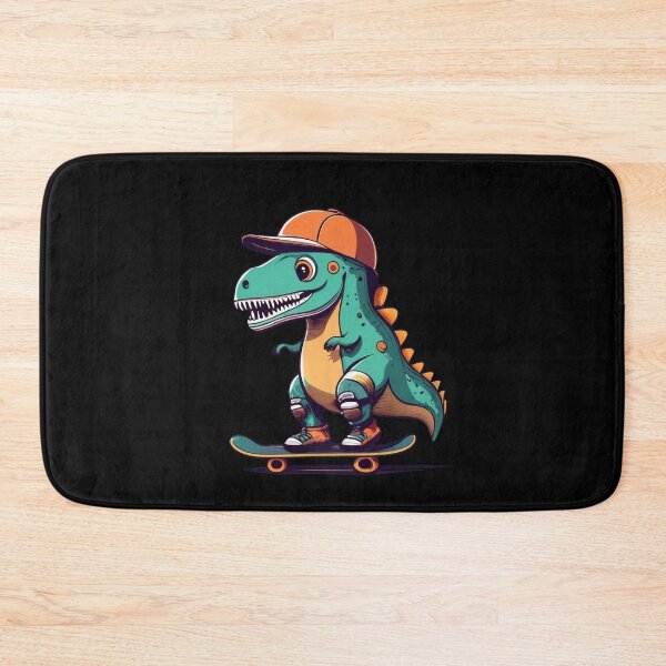Item preview, Dinosaur On A Skateboard designed and sold by ozdilh.
