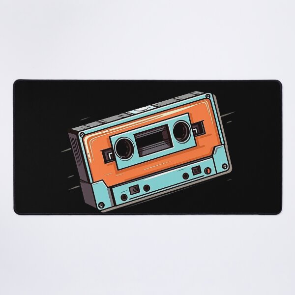 Item preview, Retro Audio Cassette Tape Illustration designed and sold by eyestetix.