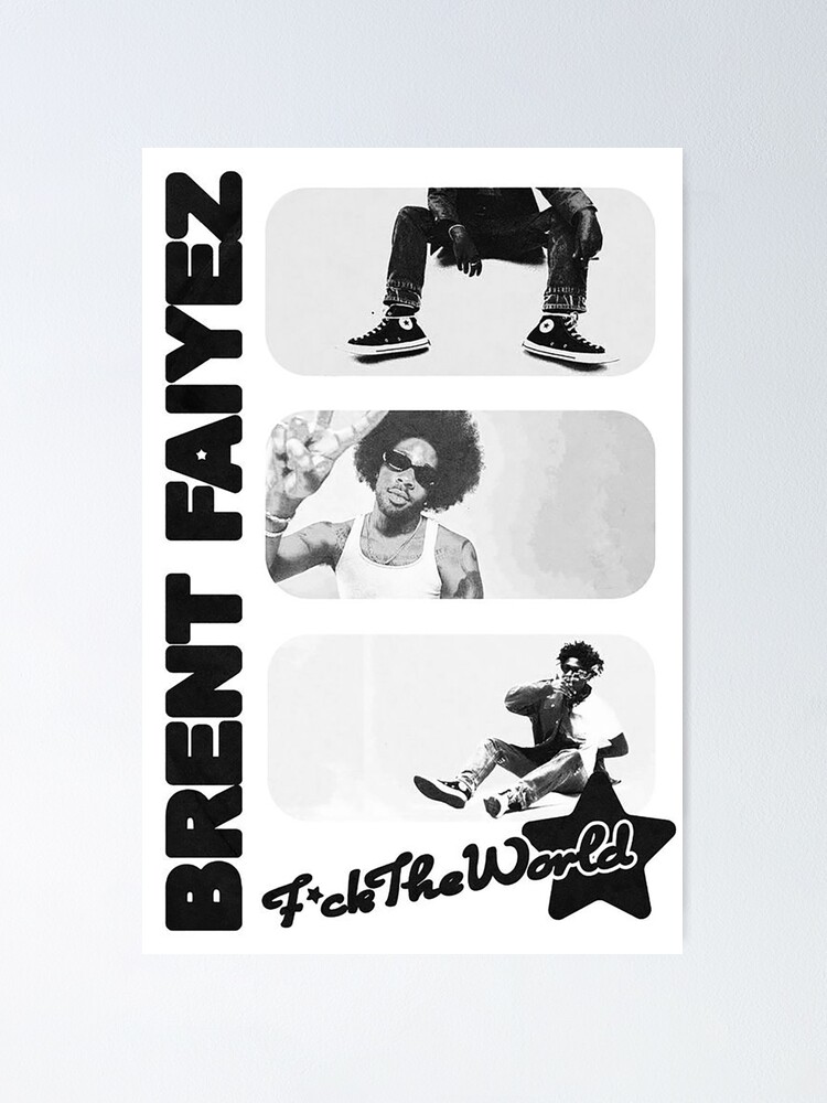 Brent Faiyaz - Wasteland - Canvas Poster - Rap Prints