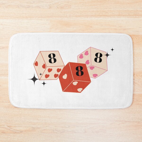 Item preview, Dice Angel Numbers 888 designed and sold by MystiqueButique.