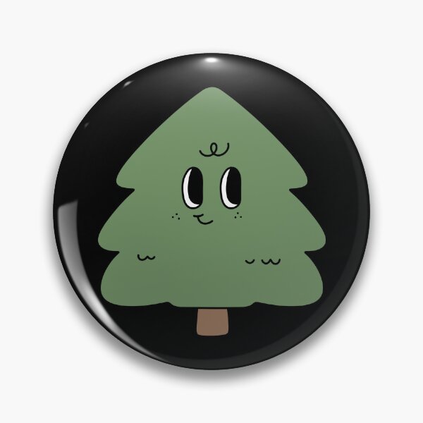 Item preview, christmas tree groovy retro cute kawaii smiley xmas vibes designed and sold by TNwandesignart.