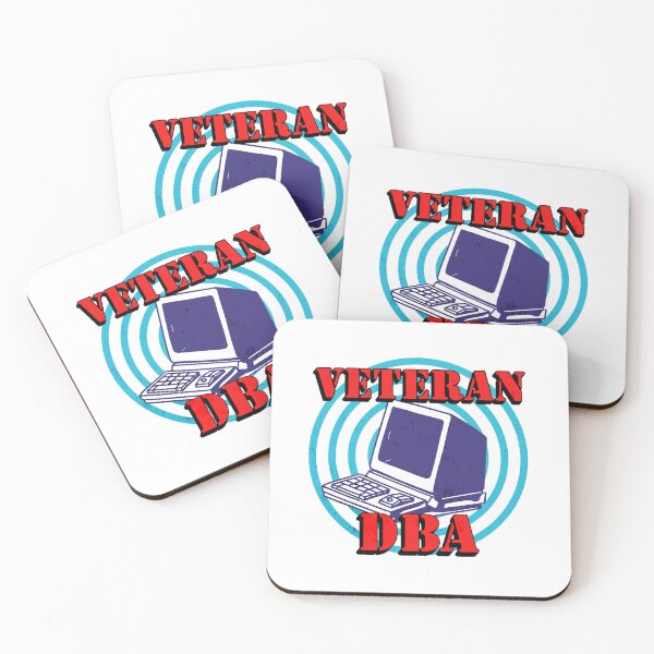 Item preview, Veteran Database Admin designed and sold by CyberYogi.