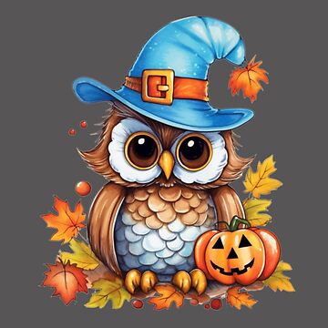 Halloween Felt Stickers - Owls - 8 Count