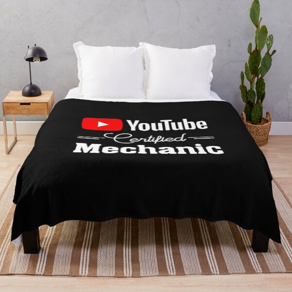 Item preview, YouTube Certified Mechanic Funny / Car Mechanic/ Auto Mechanic designed and sold by Tee Hub.