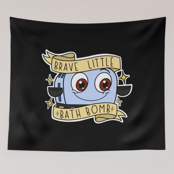 Item preview, Brave Little Bath Bomb designed and sold by nhaqnvenv.