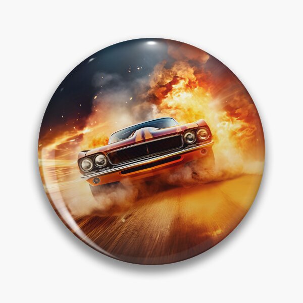 Item preview, Dragster action: speed, smoke and flames designed and sold by Jackflash2023.