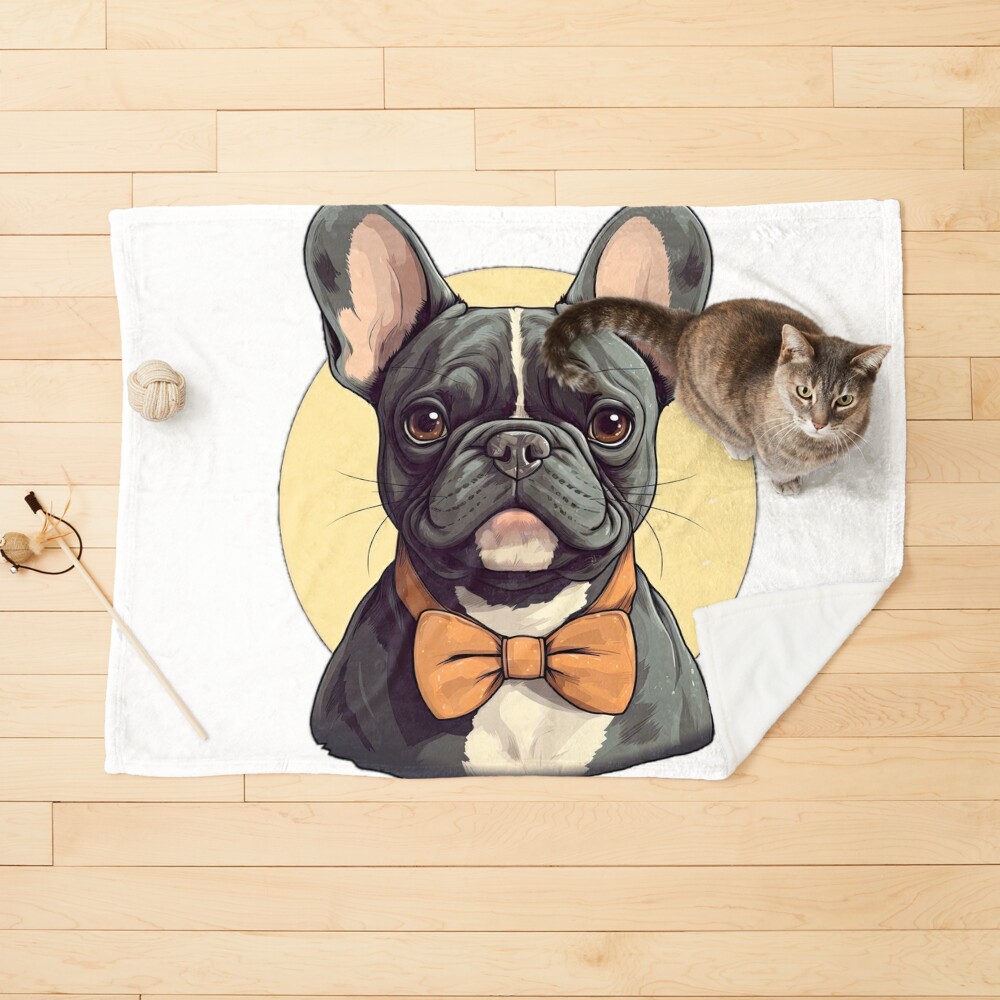 Bulldog cheap bow tie