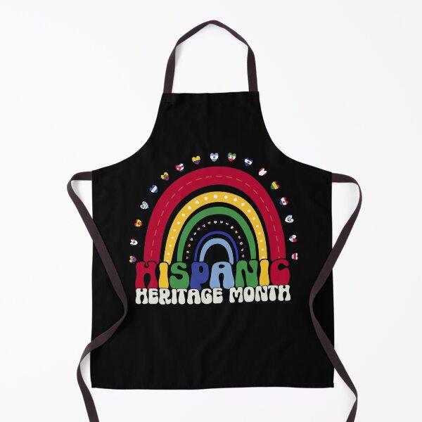 Item preview, Hispanic Heritage Month Rainbow Heart Design designed and sold by Meaningfully.