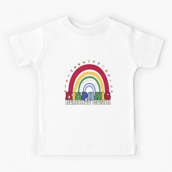 Item preview, Hispanic Heritage Month Rainbow Heart Design designed and sold by Meaningfully.