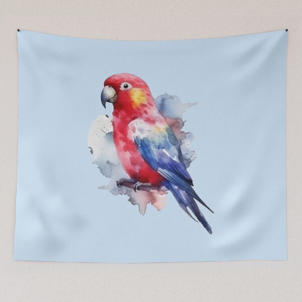 Item preview, Watercolor parrot designed and sold by DerSenat.