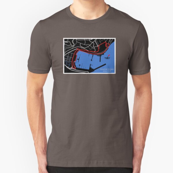 Shift Shirts High-End Stakes - Monaco GP F1 Racing Inspired Slim Fit T-Shirt
