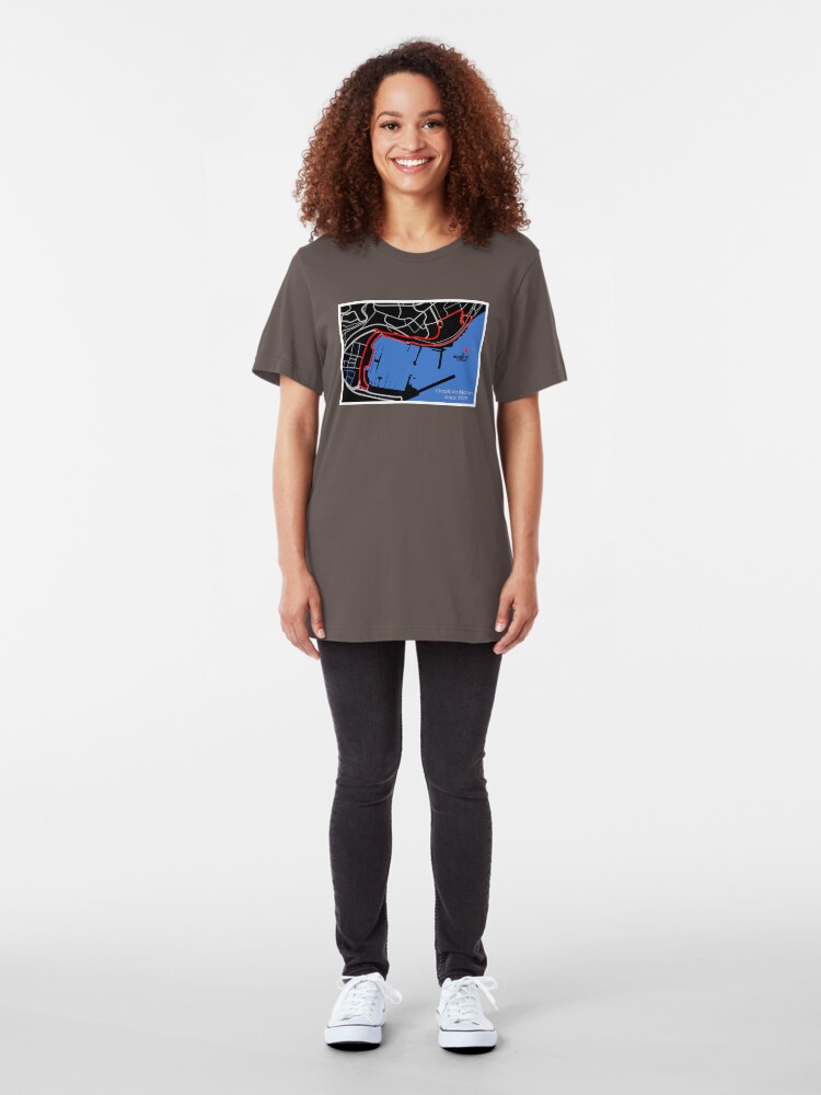 Alternate view of Shift Shirts High-End Stakes - Monaco GP F1 Racing Inspired Slim Fit T-Shirt