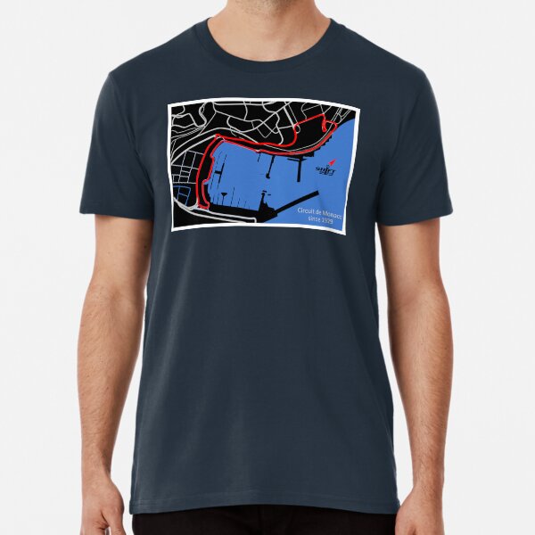 Shift Shirts High-End Stakes - Monaco GP F1 Racing Inspired Premium T-Shirt