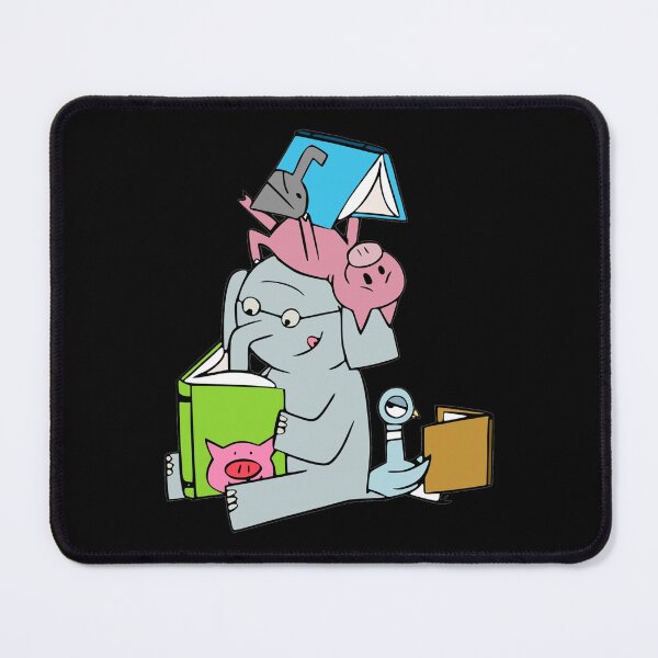 Item preview, Elephant and Piggie reading. Gerald and Piggie designed and sold by VILAKONE.