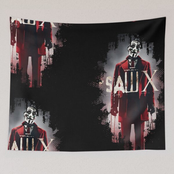 Item preview, SAW X ( saw 10 )Tobin Bell as John Kramer movie graphic design poster designed and sold by ironpalette.