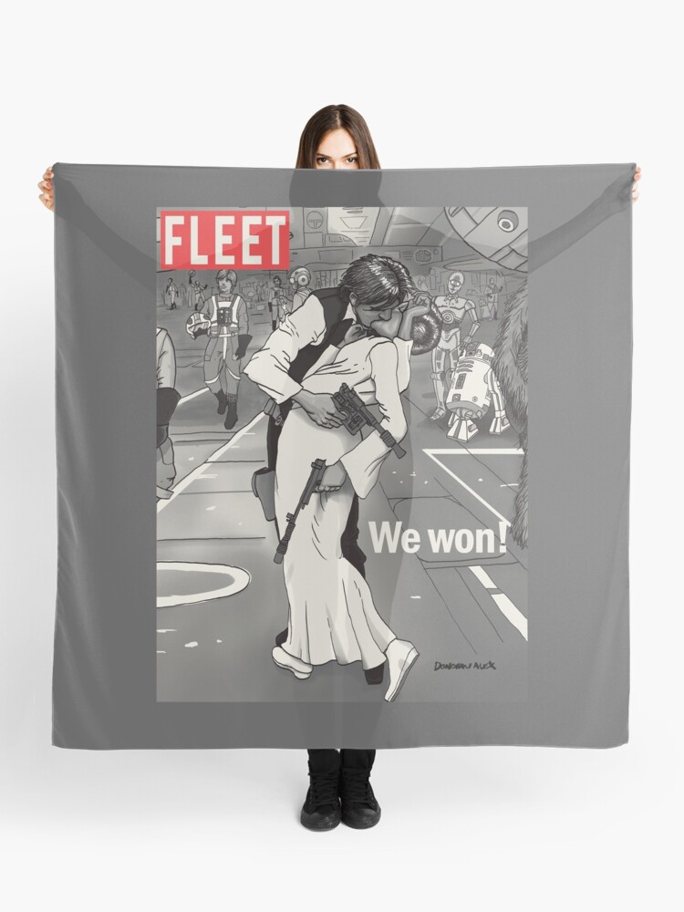 Thumbnail 1 of 3, Scarf, Fleet We Won designed and sold by donovanalex.