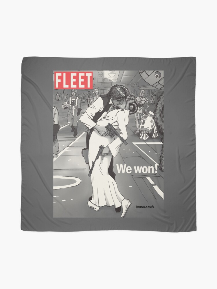 Thumbnail 2 of 3, Scarf, Fleet We Won designed and sold by donovanalex.